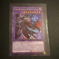 Yu-Gi-Oh! TCG Dark Magician of Destruction Maze of Muertos MZMU-EN011 1st Ed NM - Image 1