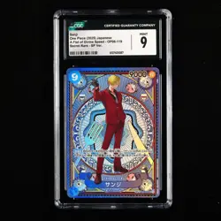 CGC 9 MINT 2025 One Piece JPN Sanji OP06-119 SEC SP Ver. - Image 1