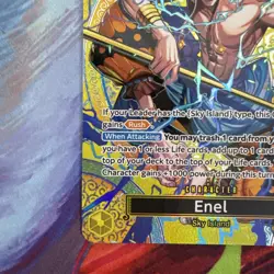 One Piece OP 15 Enel (SP) EB02-052 Adventure on Kami's Island Foil - Image 4