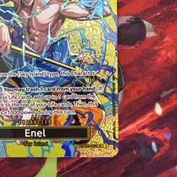 One Piece OP 15 Enel (SP) EB02-052 Adventure on Kami's Island Foil - Image 5