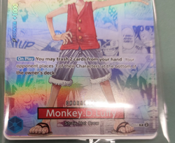 Monkey D. Luffy US Voyage College Basketball Promo 2026 Foil NEW SEALED - Image 4