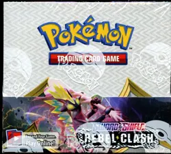 SWSH Rebel Clash SEALED Booster Box (36 Packs of Pokemon Cards) - Image 2