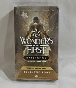 New/Sealed* Wonders of The First: Existence Orbital Starter Deck Synthetic Steel - Image 1