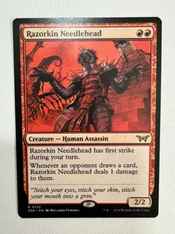 Razorkin Needlehead (NM-Non Foil) DSK-0153 Rare MTG - Image 1