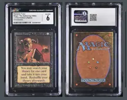 Demonic Tutor Alpha Cgc 6 1993 Magic The Gathering MTG - Image 1