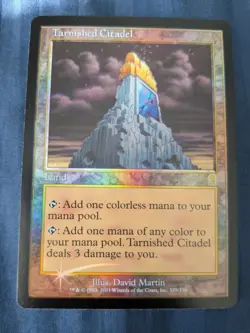 Rare MTG- Tarnished Citadel - Odyssey - Foil - LP - Magic the Gathering - Image 1