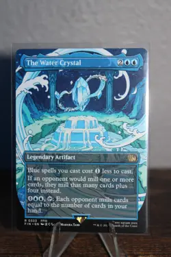 Magic the Gathering the Water Crystal (Borderless) 333 Final Fantasy - Image 1
