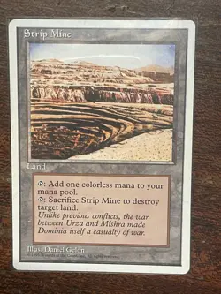 Strip Mine (Fourth Edition) -LP/MP - Image 1