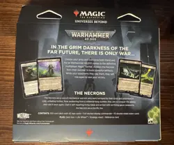 Magic the Gathering MTG Warhammer 40,000 Necron Dynasties, Commander Deck New - Image 2