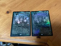 2x FOIL SIGARDA CHAMPION OF LIGHT MN to good condition - Image 1