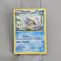 Pokemon TCG Boundaries Crossed Non Holo Card Wartortle 30/149 LP - Image 1