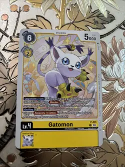 Digimon Card Game Gatomon Alternate Art P-031 Promo - Image 1