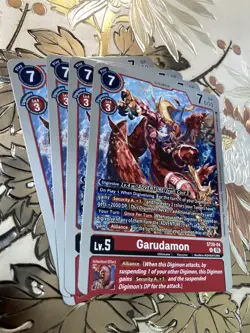 Digimon Card Game Playset Garudamon ST20-04 Starter Deck 20: Protector of Light - Image 1