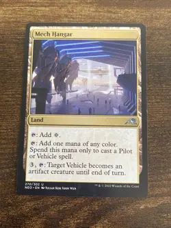 Mech Hangar Kamigawa Neon Dynasty 270/302 MTG Magic The Gathering L1158* - Image 1