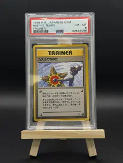 Pokemon MISTY'S TEARS PSA 8 Banned Card 1998 Hanada City Gym Deck - Image 1