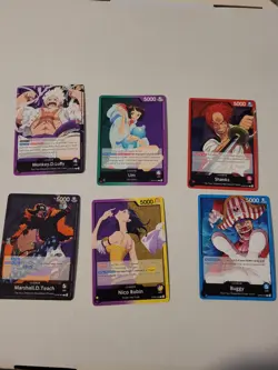 One Piece Card OP-09 Leaders Complete Set English - Image 1