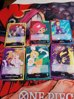 One Piece Card Game Two Legends OP-08 Leaders Complete Set English - Image 1