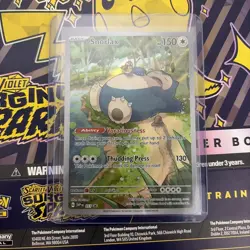 Snorlax 051 Sv: Scarlet & Violet Promo Cards Holo Sealed - Image 1