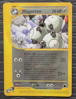 Magneton 20/144 Skyridge E-Reader Non-Holo Rare Pokemon Card HP - Image 1