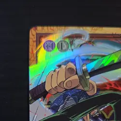 One Piece Carddass Hyper Battle Zoro C225 Tatsumaki Kira Holo Card Bandai 2000 - Image 2