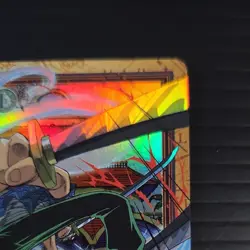 One Piece Carddass Hyper Battle Zoro C225 Tatsumaki Kira Holo Card Bandai 2000 - Image 3