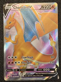 Pokemon TCG Card Charizard V SWSH050 Promo NM Champions Path NM - Image 1
