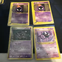 Gastly Haunter Card Lot 4 Cards! Expedition!LP - Image 1