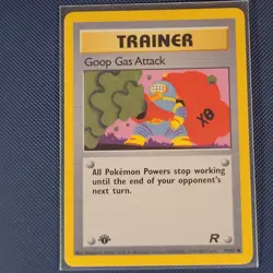 Pokemon Cards - Goop Gas Attack 78/82 - Team Rocket 1st Edition WOTC - NM - Image 1