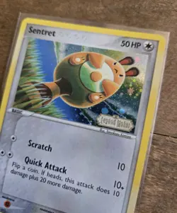 Pokemon TCG Sentret EX Legend Maker 62/92 Reverse Holo Common Card - Image 2