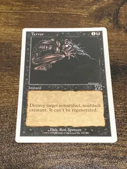 Terror (160) Sixth 6th Edition MTG Magic The Gathering D4949* - Image 1