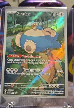SEALED Snorlax 151 Sv: Scarlet & Violet Promo Cards Holo - Image 1