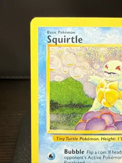 Squirtle Holo 001/034 English Pokemon Trading Card Game Classic 2023 - Image 3