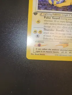 Light Jolteon - 48/105 - Pokemon Neo Destiny 1st Edition Rare Card WOTC LP - Image 2