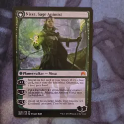 Magic: The Gathering Origins Nissa, Vastwood Seer & Sage Animist 2 Cards 189/272 - Image 2