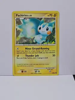 Pokemon Pachirisu DP04 Diamond & Pearl Promo Holo Rare Basic Card 70HP 2007 - Image 1
