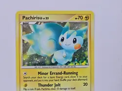 Pokemon Pachirisu DP04 Diamond & Pearl Promo Holo Rare Basic Card 70HP 2007 - Image 2