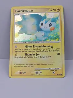 Pokemon Pachirisu DP04 Diamond & Pearl Promo Holo Rare Basic Card 70HP 2007 - Image 4