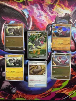 Pokemon TCG POR Tyrunt EBT Promo Sealed & Tyrantrum Card Lot Holo/Reverse Holo - Image 1