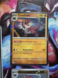 Pokemon TCG POR Tyrunt EBT Promo Sealed & Tyrantrum Card Lot Holo/Reverse Holo - Image 2