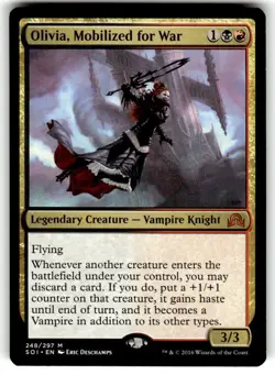 MGT: Olivia Mobilized For War Shadows Over Innistrad #248 NM - Image 1
