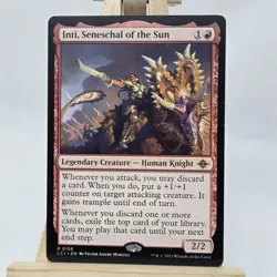 Inti, Seneschal of the Sun - #156 - The Lost Cavern of Ixalan LCI MP Moderate - Image 2
