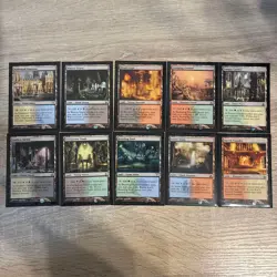 MTG Magic The Gathering Shockland First Edition 10 Types Mtg - Image 1