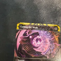 MTG Culling the Weak Secrets of Strixhaven: Mystical Archive #0027 - Image 2