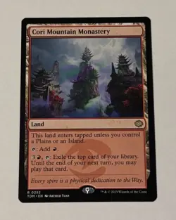 MTG Cori Mountain Monastery - Tarkir: Dragonstorm LP - Image 1