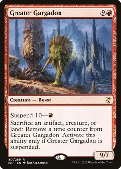 NM Greater Gargadon, MTG, Time Spiral Remastered, Magic the Gathering, 167 - Image 1