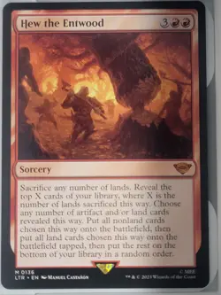 Magic | LTR | Hew the Entwood | 136 | Normal | NM - Image 1