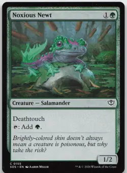 Noxious Newt (155) Secrets of Strixhaven NM - MTG - Image 1