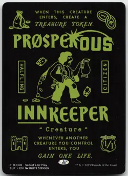 Prosperous Innkeeper (40) Secret Lair Showdown NM - MTG - Image 1