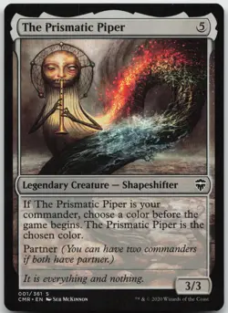 The Prismatic Piper (1) Commander Masters NM - MTG - Image 1