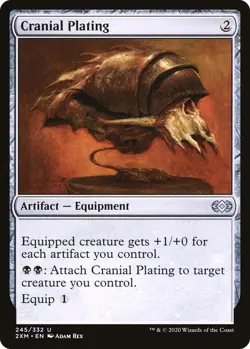 Cranial Plating (245) Double Masters Near Mint - MTG - Image 1